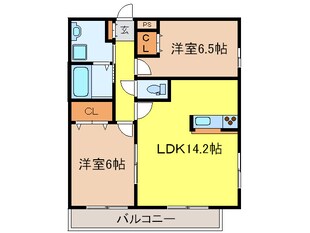 パレロイヤルの物件間取画像